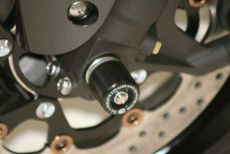 Protection de fourche R&G RACING noir Suzuki GSX1300/1340R Hayabusa/B-King 