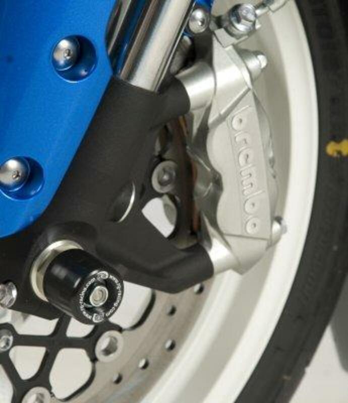 Protection de fourche R&G RACING noir Suzuki GSX-R600/750 