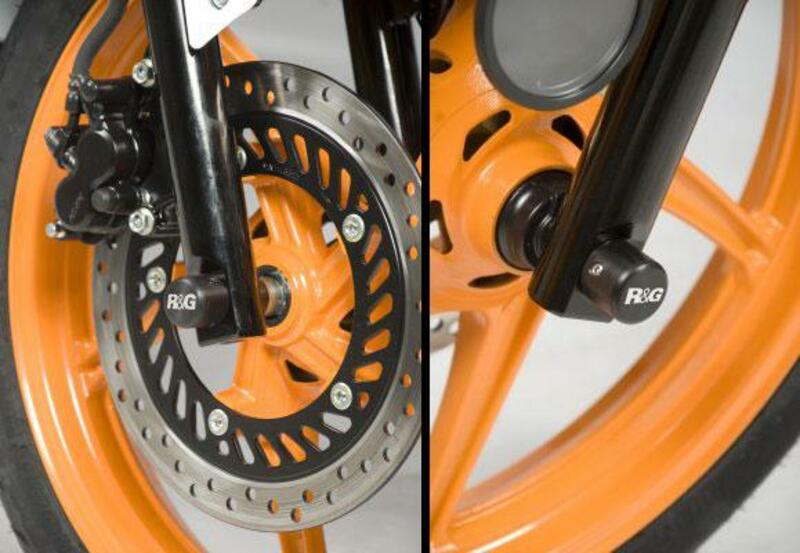 Protection de fourche R&G RACING noir Honda 