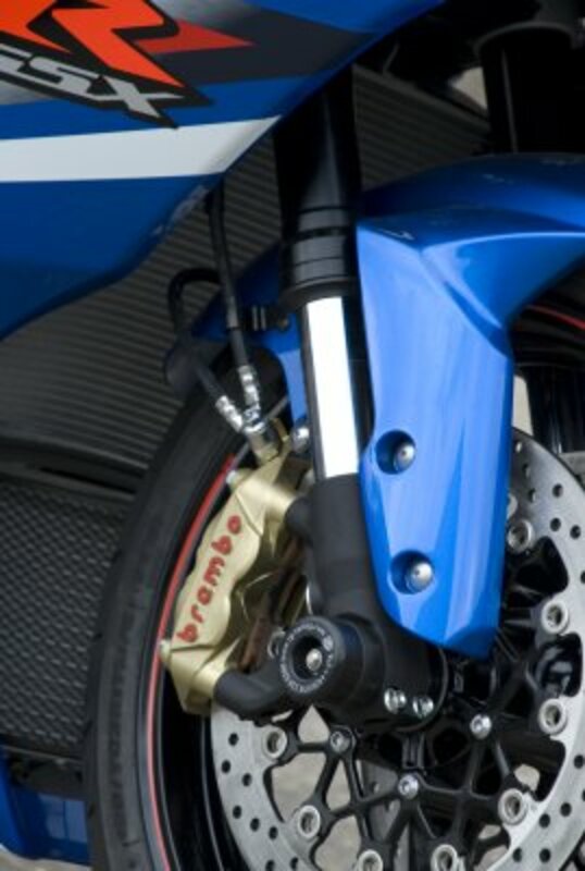 Protection de fourche R&G RACING noir Suzuki GSX-R1000/R 