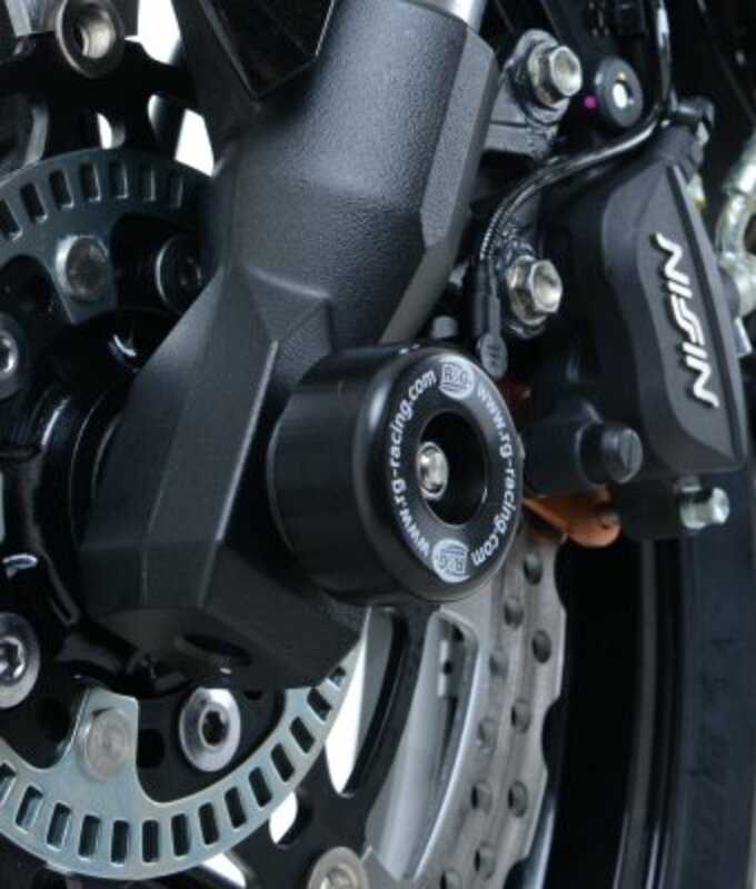 Protection de fourche noire R&G RACING Kawasaki KLE 650 VERSYS 