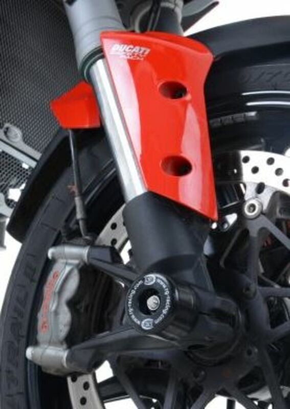 Protection de fourche R&G RACING noir Ducati Multistrada 1200 