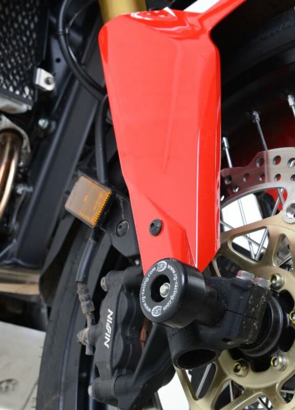 Protection de fourche R&G RACING noir Honda CRF1000L Africa Twin 
