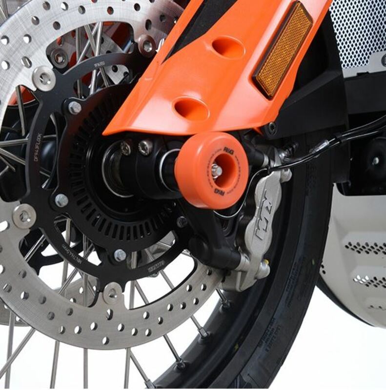 Protection de fourche R&G RACING orange KTM 