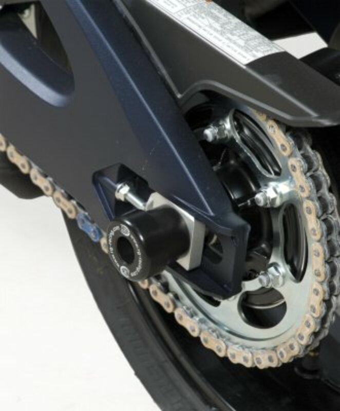Protection de bras oscillant R&G RACING noir Suzuki GSX-R600/750/1000 