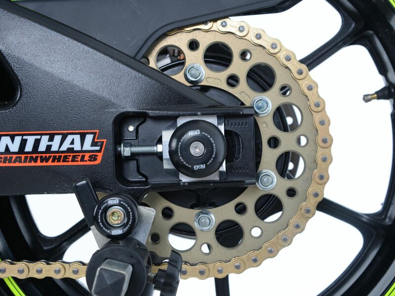 Protection de bras oscillant R&G RACING noir Suzuki GSX-R1000 