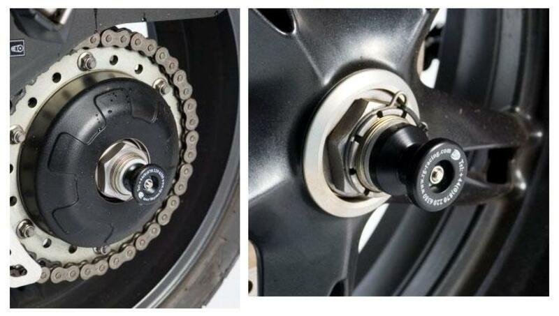Protection de bras oscillant R&G RACING pour SPRINT ST1050 05, SPEED TRIPLE 1050 '05, DAYTONA 955i, T595 