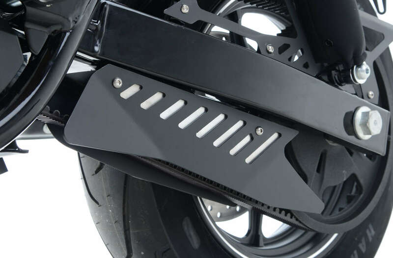 Protection inférieure de courroie R&G RACING noir Harley Davidson Street 750 
