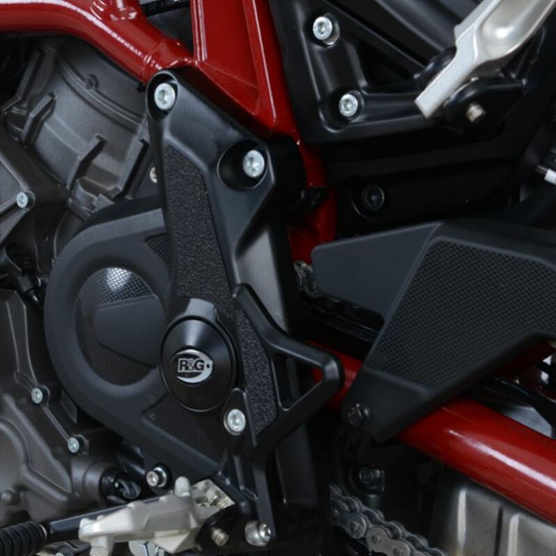 Adhésif anti-frottement R&G RACING noir 2 pièces Indian FTR1200/1200S 