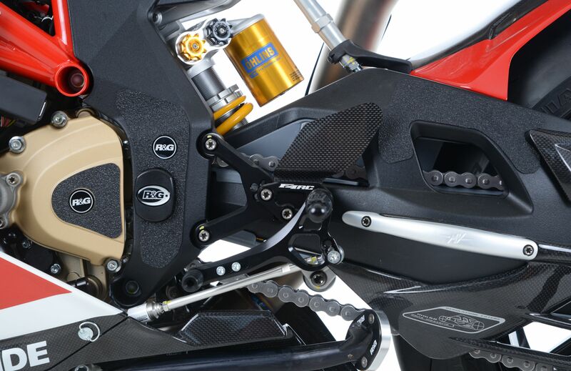 Adhésif anti-frottement R&G RACING noir 4 pièces MV Agusta F4 R/RR 