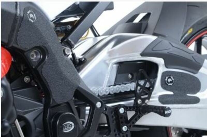 Adhésif anti-frottement R&G RACING cadre/bras oscillant noir 4 pièces BMW S 1000 RR 