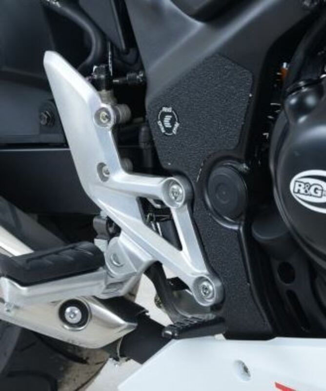 Adhésif anti-frottement R&G RACING cadre noir 4 pièces Honda CBR300R 