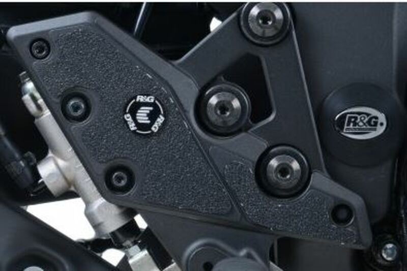 Adhésif anti-frottement R&G RACING cadre noir 4 pièces Kawasaki Versys 1000 