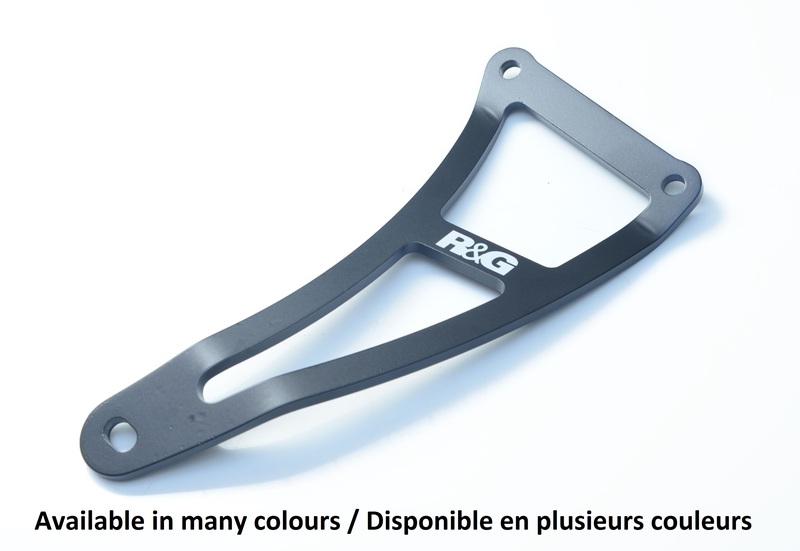 Patte de fixation de silencieux R&G RACING argent KTM 690 Duke 