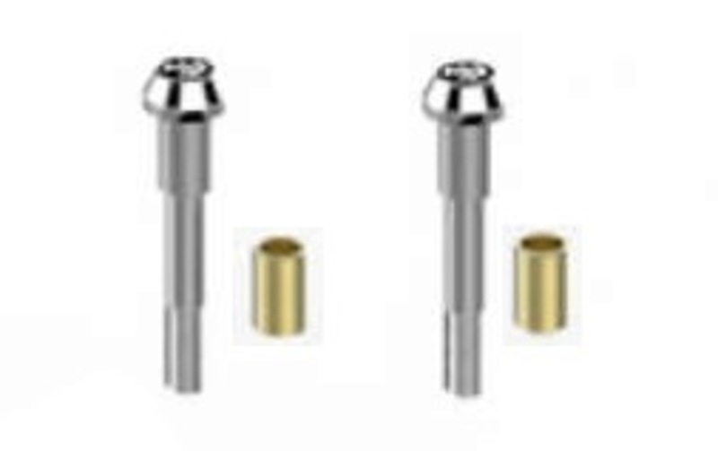 Adaptateurs LIGHTECH noir pour montage des rétroviseurs 878000101/878000103 Yamaha T-Max 