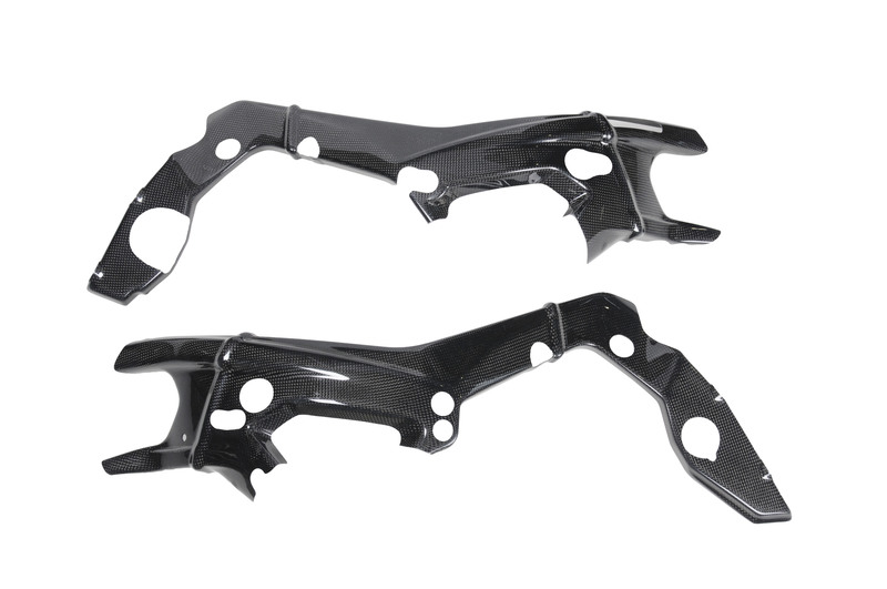 Protection de cadre LIGHTECH carbone brillant 