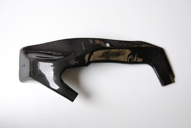 Protection de cadre LIGHTECH carbone brillant