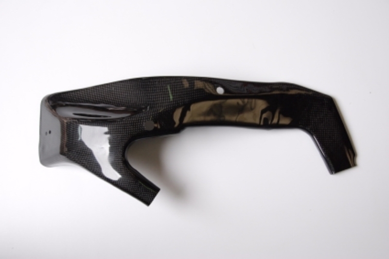 Protection de cadre LIGHTECH carbone brillant 