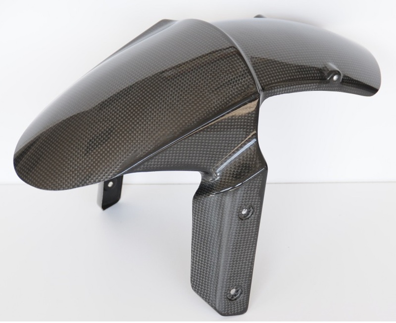 Garde boue avant LIGHTECH carbone brillant 