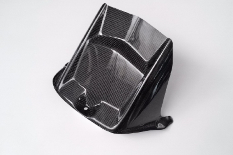 Garde boue arrière LIGHTECH carbone brillant 