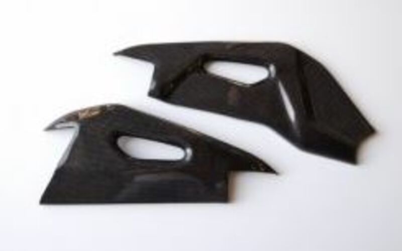 Carter de bras oscillant LIGHTECH carbone brillant 