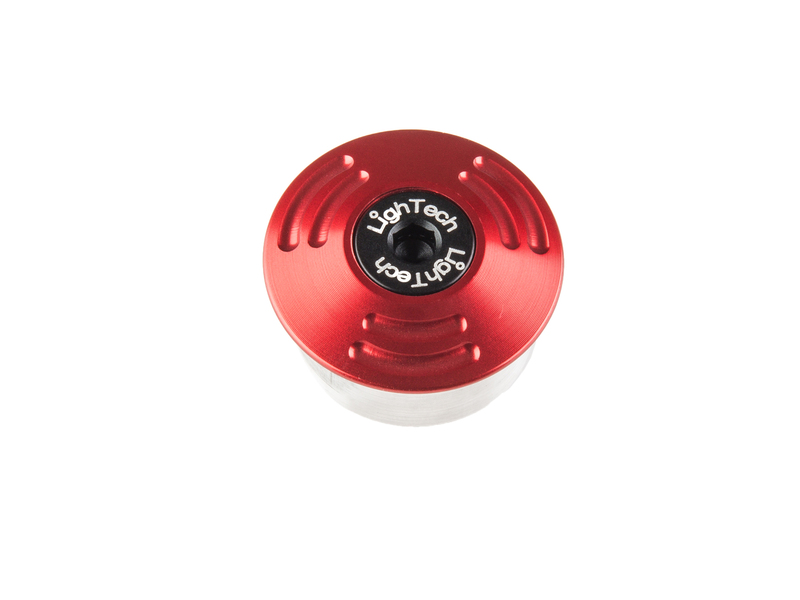 Protection axe de roue LIGHTECH Ø extérieur 36 - Ø intérieur 32-33,5 rouge 