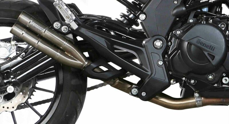 Décatalyseur MIVV inox Benelli 502C 