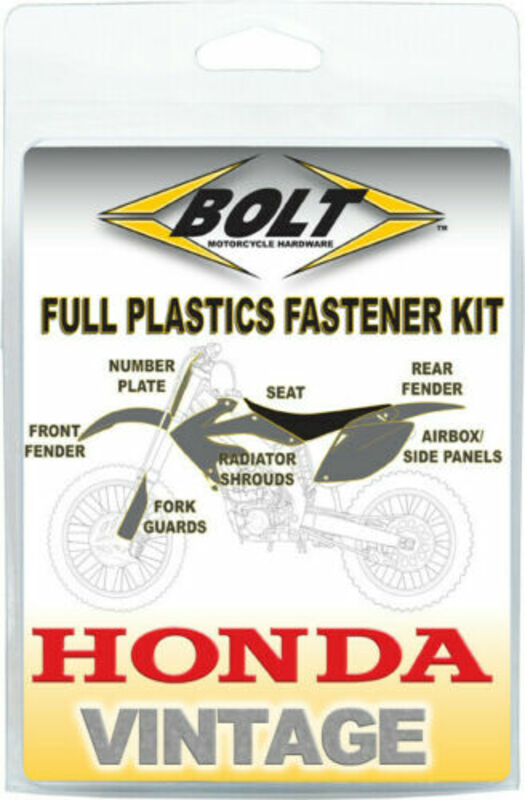 Kit vis plastiques BOLT Honda CR125R 