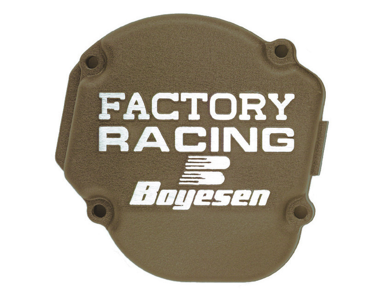 Couvercle de carter d'embrayage BOYESEN Factory Racing magnésium Honda CRF250R 