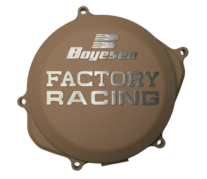 Couvercle de carter d'embrayage BOYESEN Factory Racing magnésium KTM/Husqvarna 
