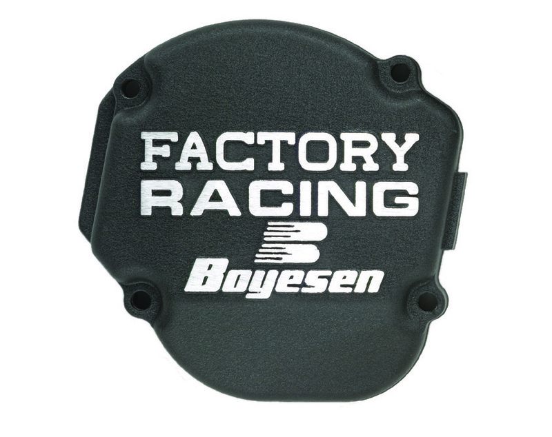 Couvercle d'allumage BOYESEN Factory Racing noir KTM/Husqvarna 