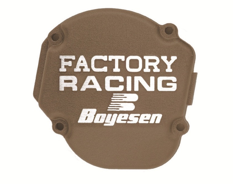 Couvercle d'allumage BOYESEN Factory Racing magnésium Honda CR80R 