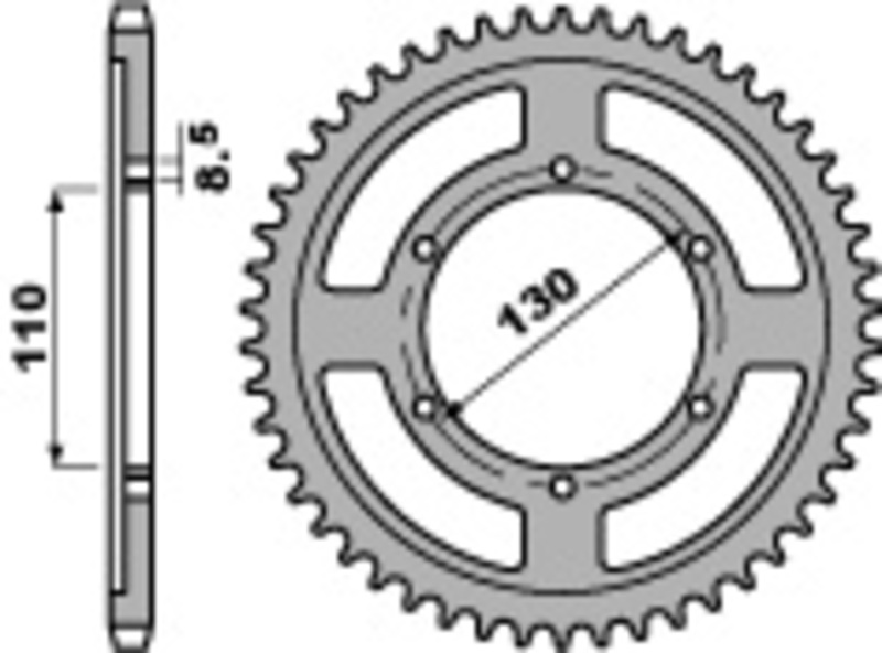 Couronne PBR Acier Standard - 428