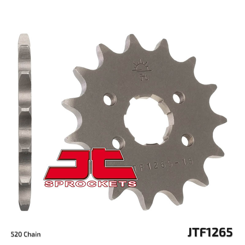 Pignon JT SPROCKETS acier standard 1265 - 520 