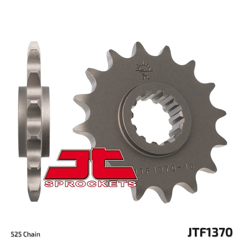 Pignon JT SPROCKETS acier standard 1370 - 525 