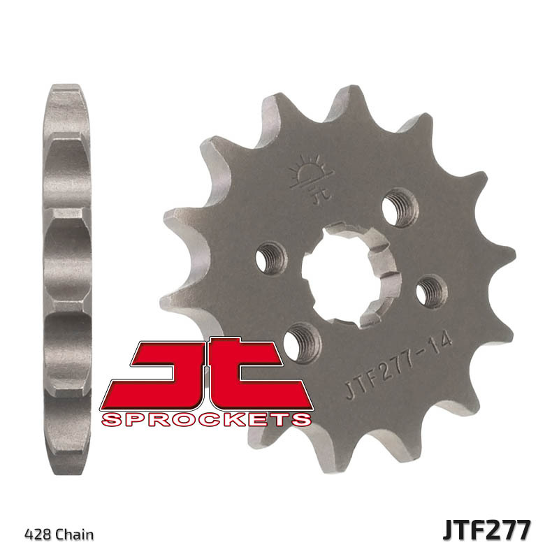 Pignon JT SPROCKETS acier standard 277 - 428 