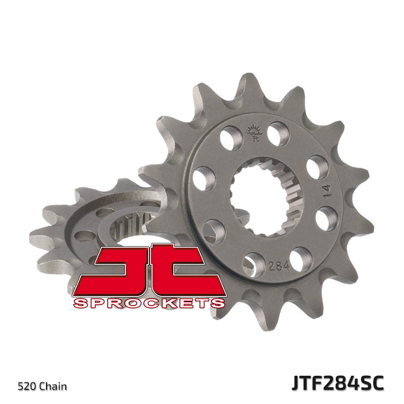 Pignon JT SPROCKETS acier anti-boue 284 - 520 