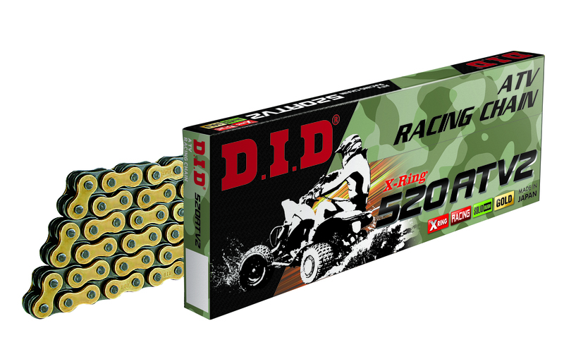 Chaîne de transmission D.I.D 520ATV2 X-Ring 520 