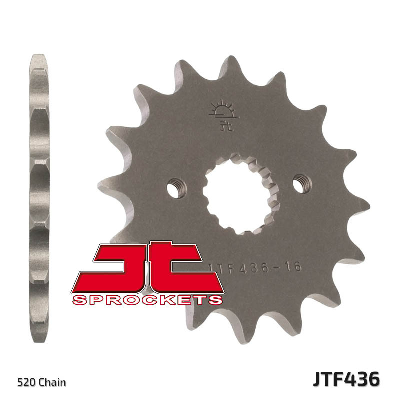 Pignon JT SPROCKETS acier standard 436 - 520 