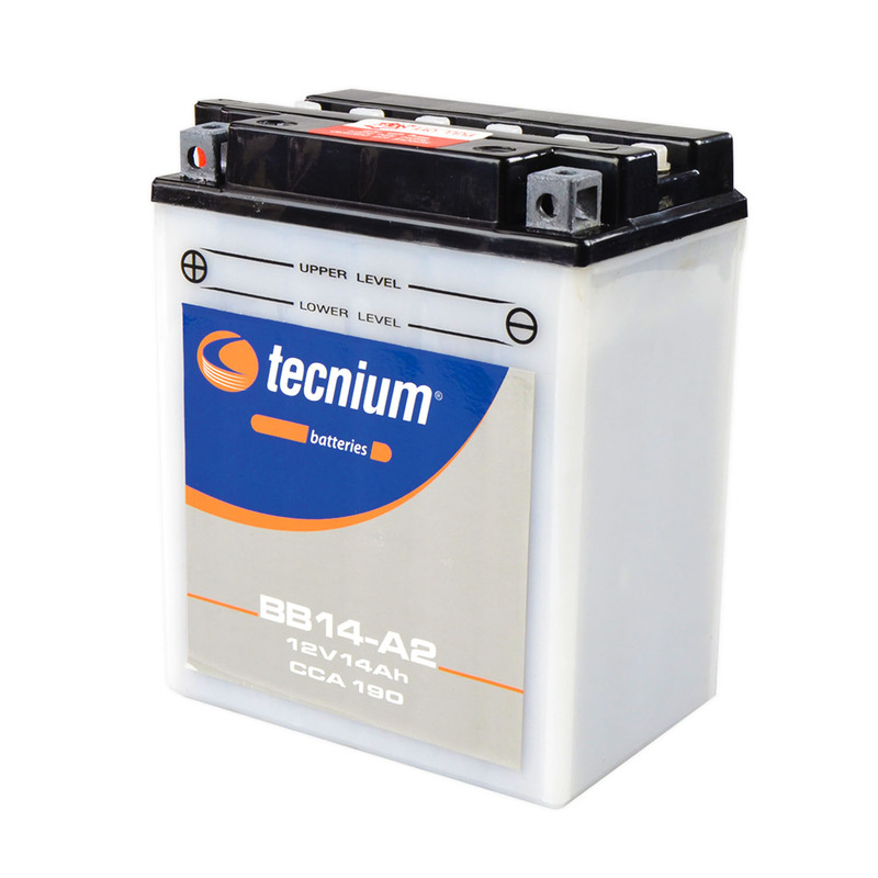 Batterie TECNIUM conventionnelle avec pack acide - BB14-A2 