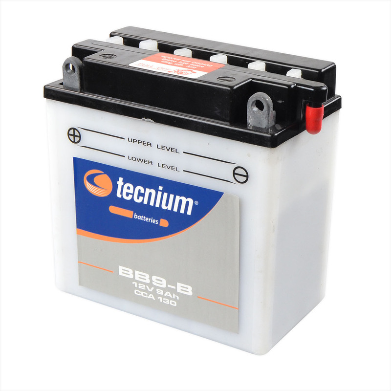 Batterie TECNIUM conventionnelle avec pack acide - BB9-B 