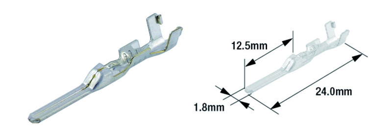 Cosse mâle électrique TOURMAX type 070 (FRY) 