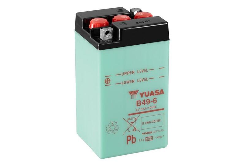Batterie YUASA conventionnelle sans pack acide - B49-6 