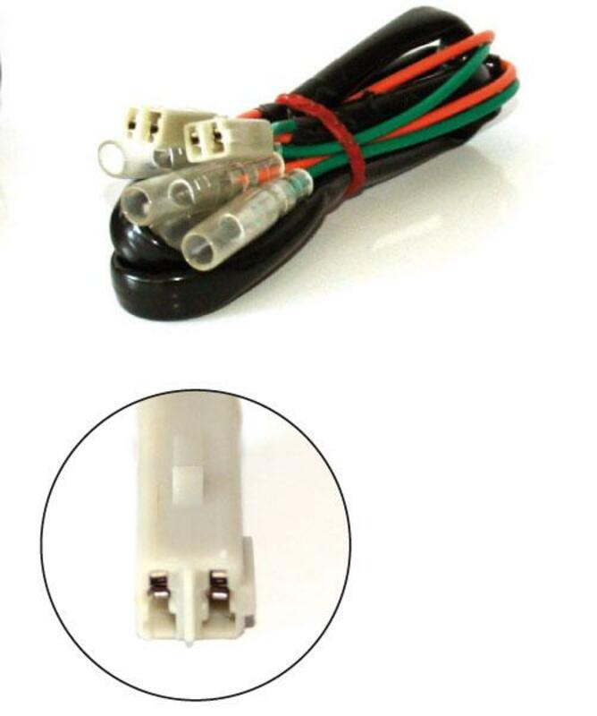 Câbles pour clignotants BIHR type Honda/Kawasaki 