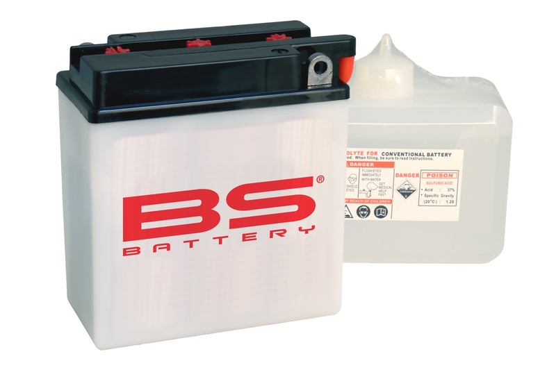 Batterie BS BATTERY Haute-performance avec pack acide - BB2.5L-C2 