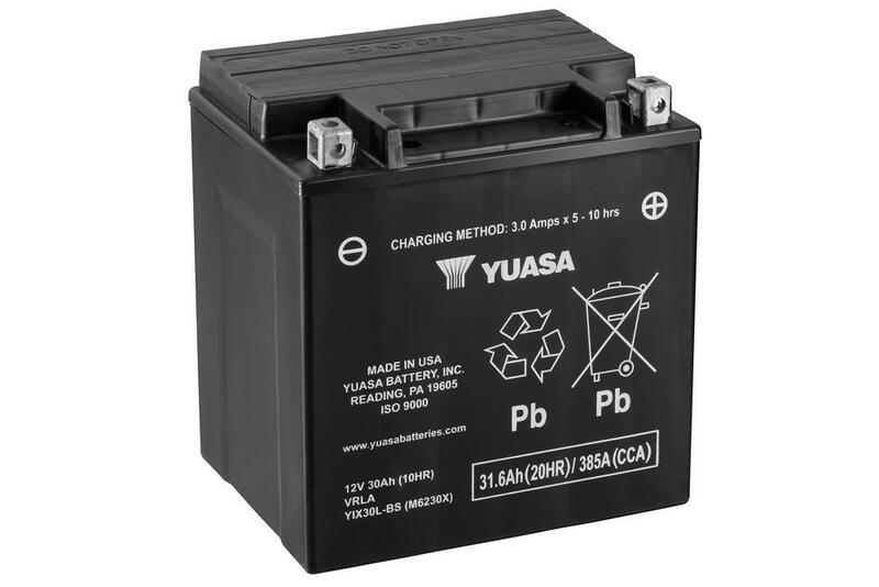 Batterie YUASA conventionnelle avec pack acide - YIX30L 