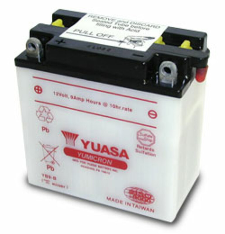 Batterie YUASA sans entretien avec pack acide - YTX20-BS 