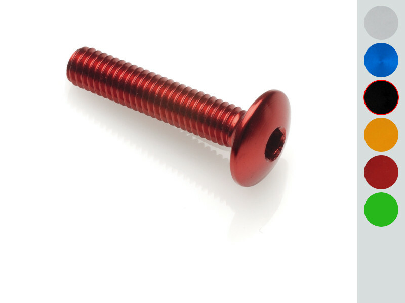 Vis tête bombée LIGHTECH M5 x 15 Ergal noir 
