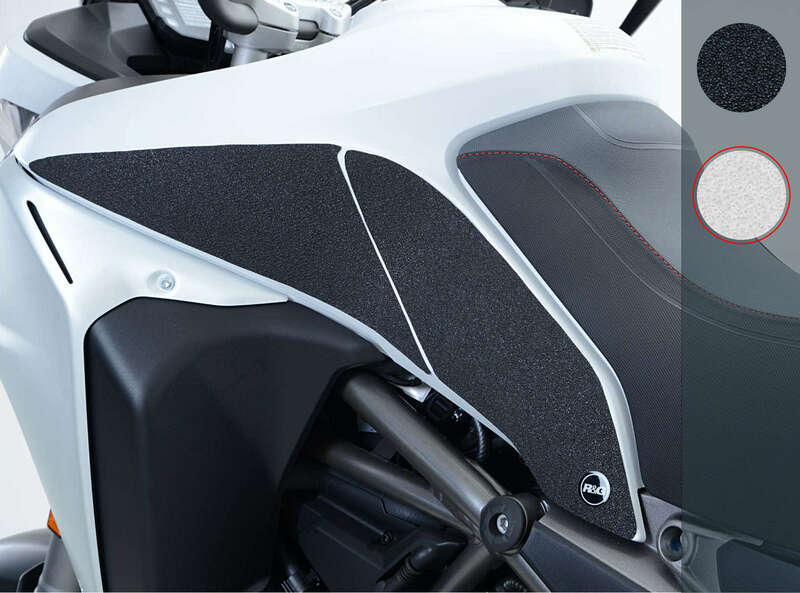 Kit grip de réservoir R&G RACING 4 pièces translucide Ducati Multistrada Enduro 