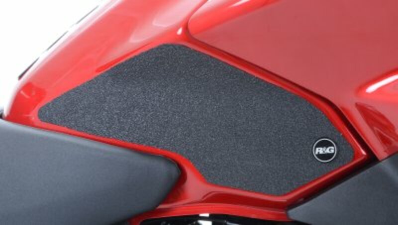 Kit grip de réservoir R&G RACING 2 pièces noir Honda Crossrunner 